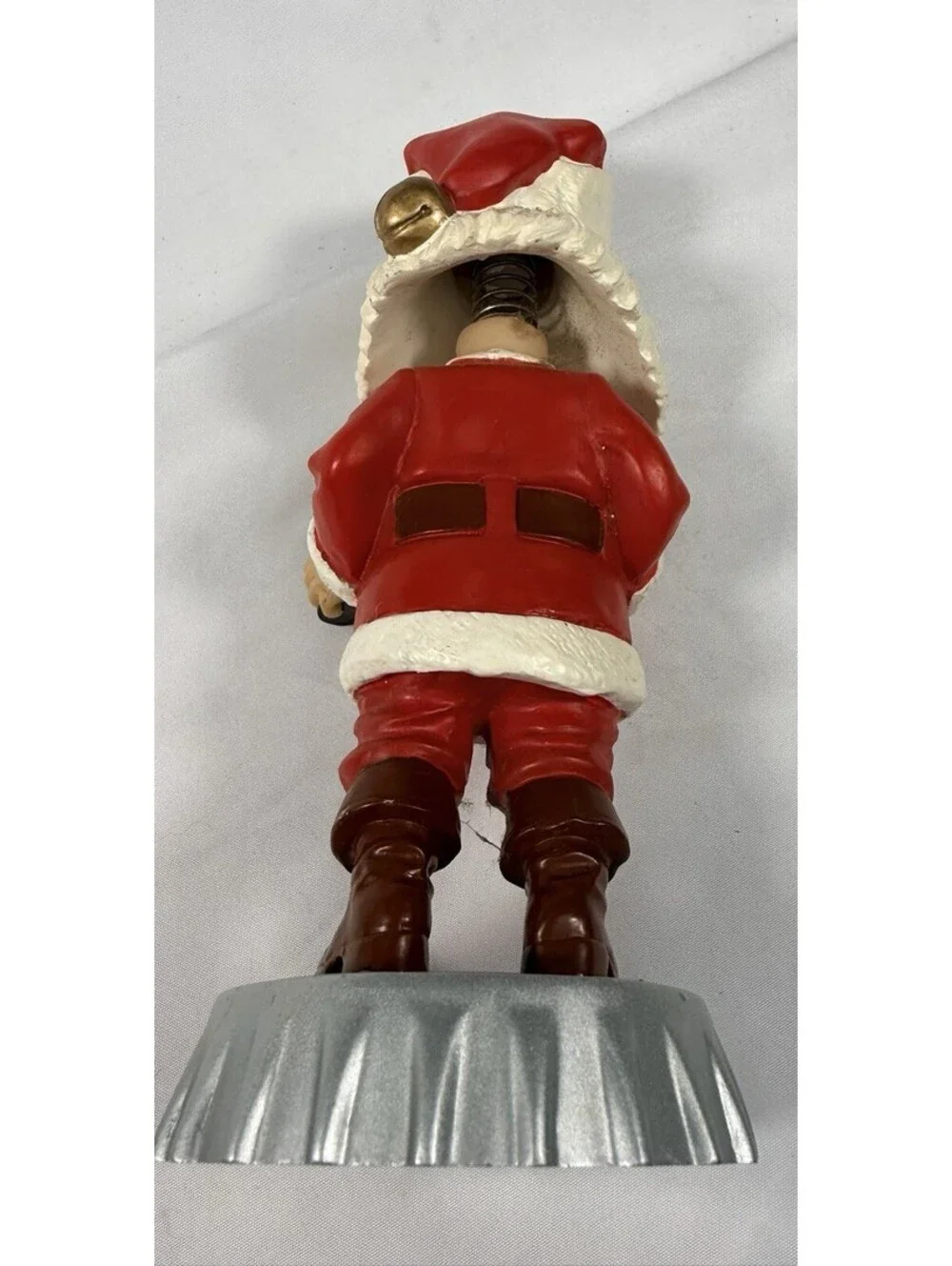 Santa Claus Bobblehead Coca-Cola Coke Hardees Collectible Figure Christmas 2002